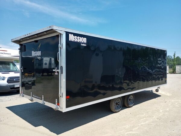 Mission Trailers 101x22 Aluminum 4-Place Drive In/Out Deckover w/Galvanized Package - Image 9