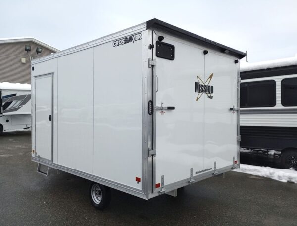 2024 Mission Trailers 101x12 Aluminum 2 Place Crossover 3.0 w/Side X Side Pkg, Rear Canopy - Image 6