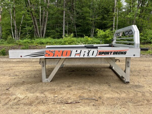 Sno Pro 7ft Aluminum Sled Deck w/Sliding Sides & Telescoping - Image 8