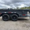 2024 RawMaxx 5X10 7K Powder Coated Dump Trailer w/Tarp Kit - Image 7