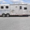 2007 American Spirit 8308LQ 3 Horse Trailer with 8' Short Wall - Image 2