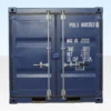 8FT Shipping Container (One Trip) Blue (RAL 5013) - Image 2