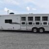 2013 Lakota Charger 8411LQ 4 Horse Trailer with 13' Short Wall - Image 4