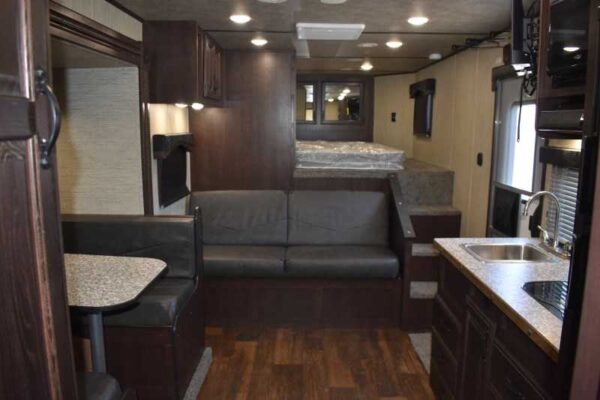 2022 Bison Desperado 8413BG 4 Horse Trailer with 13' Short Wall - Image 7