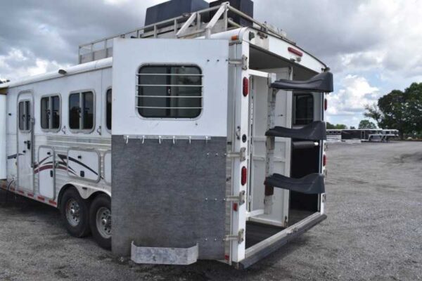 2007 American Spirit 8410GLQ 4 Horse Trailer with 10' Short Wall - Image 30