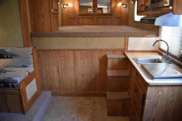 2007 American Spirit 8410GLQ 4 Horse Trailer with 10' Short Wall - Image 16