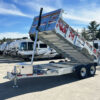 2024 N&N Trailers 7×14 14K Galvanized Hydraulic Dump w/Ramps, 2-Way Spreader Gate, Tarp Kit - Image 5
