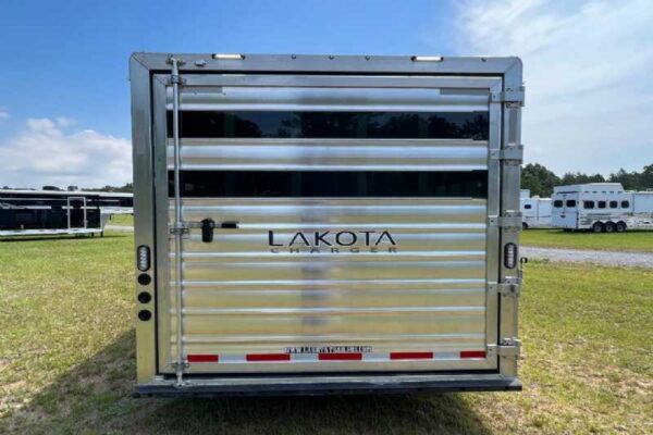 2024 Lakota Charger LE81413SR Stock Trailer with 13' Short Wall - Image 28