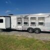 2024 Lakota Charger 8411RKGLQ 4 Horse Trailer with 11' Short Wall - Image 2