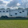 2024 Lakota Charger 8411RKGLQ 4 Horse Trailer with 11' Short Wall - Image 6