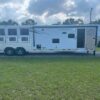 2024 Lakota Charger 8411RKGLQ 4 Horse Trailer with 11' Short Wall - Image 5
