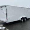 2024 E-Z Hauler 7×24 Aluminum 4-Place Drive In/Out w/Tapered Ramps, Rear Canopy - Image 8