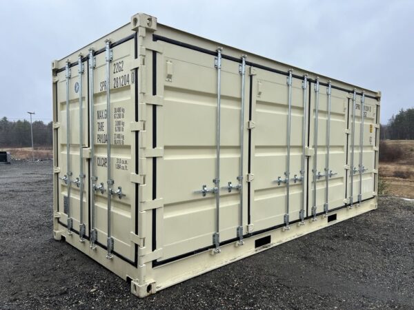 20ft Shipping Container Standard Height One Trip Open Side