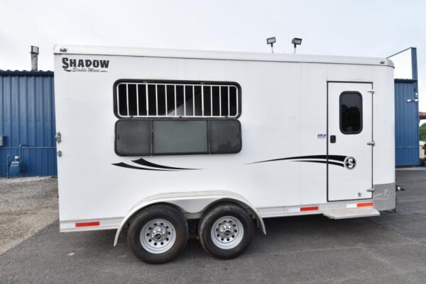 2021 Shadow Trailers Stablemate 3 Horse Trailer - Image 7