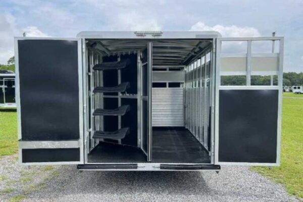 Used 2022 Shadow STK Stock Trailer with 8′ Short Wall - Image 13