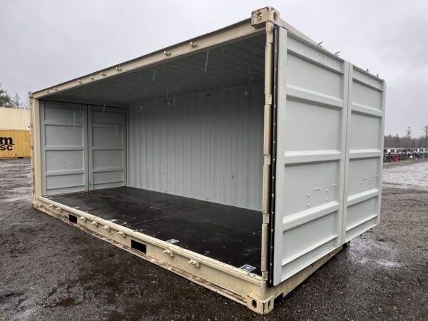 20ft Storage Container Standard Height Open Side - Image 13