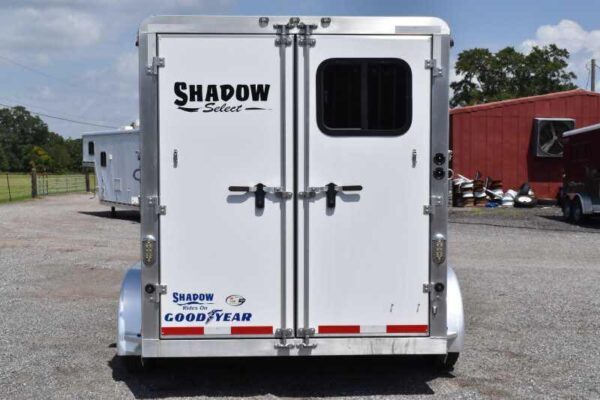 2014 Shadow 7208GLQ 2 Horse Trailer with 8' Short Wall - Image 22