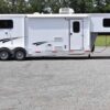 2014 Shadow 7208GLQ 2 Horse Trailer with 8' Short Wall - Image 2