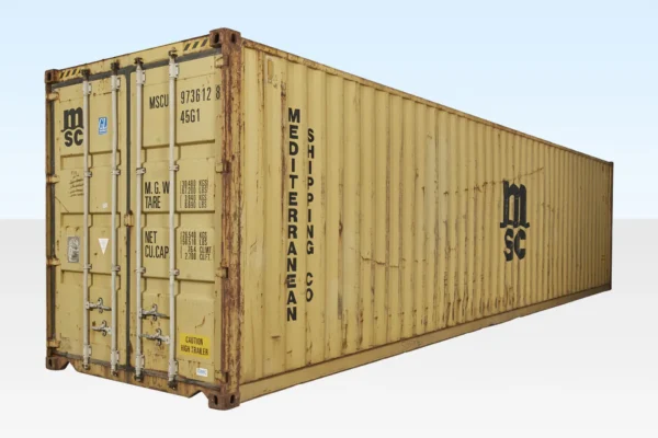 40FT X 8FT Used Shipping Container  High Cube - Image 2