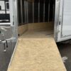 2024 E-Z Hauler 7×24 Aluminum 4-Place Drive In/Out w/Tapered Ramps, Rear Canopy - Image 15