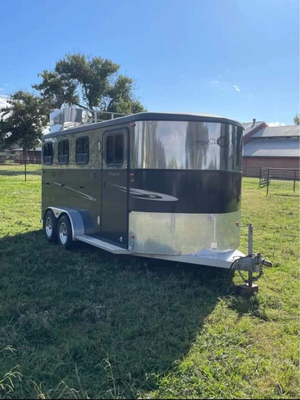 2005 classic aluminum 3 Horse monarch 16 foot - Image 3