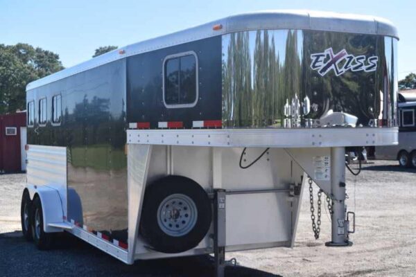 Used 2013 Exiss 6300 3 Horse Gooseneck - Image 6