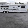 2003 Bloomer 8414LQ 4 Horse Trailer with 14' Short Wall - Image 3