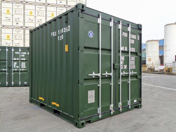 New 10ft Shipping Container (Green)