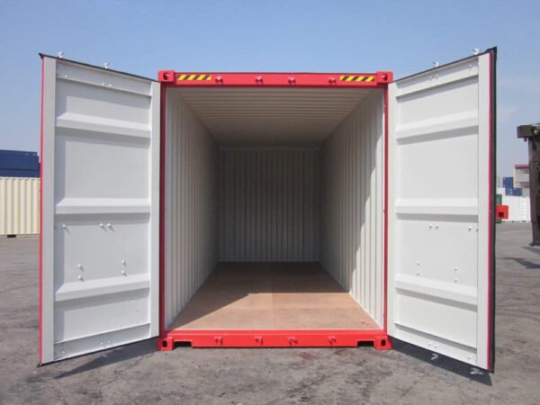 20ft High Cube Shipping Container (Red) - Image 9