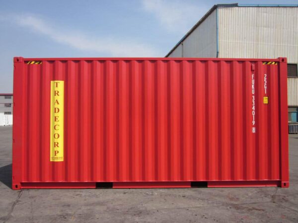 20ft High Cube Shipping Container (Red) - Image 8