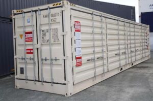 New 40ft Open Side Container – Au Containers