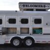 2003 Bloomer 8414LQ 4 Horse Trailer with 14' Short Wall - Image 7