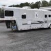 2003 Bloomer 8414LQ 4 Horse Trailer with 14' Short Wall - Image 6
