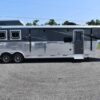2020 Bison Laredo 3 Horse Trailer with 11' Short Wall - Image 2