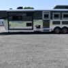 2020 Bison Laredo 3 Horse Trailer with 11' Short Wall - Image 9