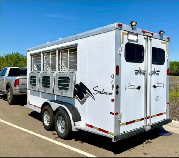 1999 Sundowner  3 Horse Trailer - Image 9