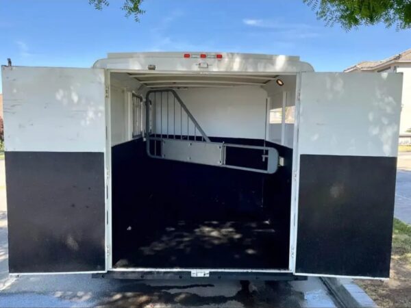 2007 Circle J 2 Horse Trailer Slant Load - Image 9