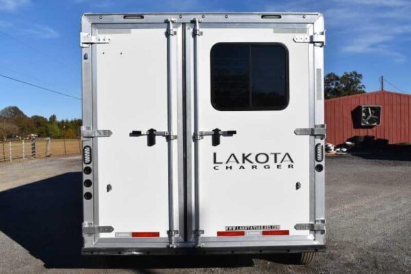 2022 Lakota Charger LQ 2 Horse Trailer with 9' Short Wall - Image 25