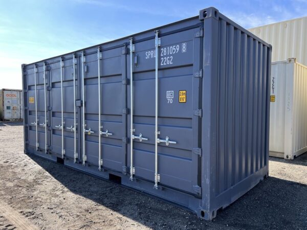 20' Storage Container One Trip Open Side Standard Height - Image 4