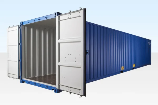 40FT Shipping Container Blue - Image 3