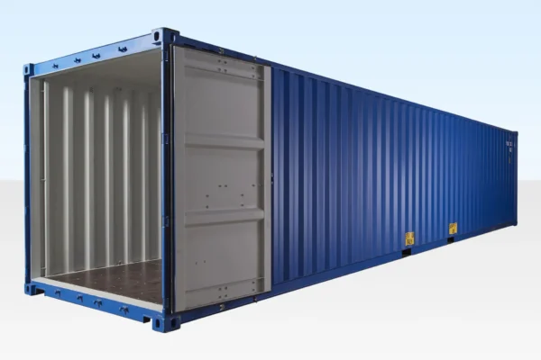 40FT Shipping Container Blue - Image 2