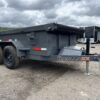 2024 RawMaxx 5X10 7K Powder Coated Dump Trailer w/Tarp Kit - Image 8