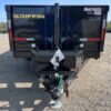 2024 Griffin Trailers 7×16 14K Telescopic Dump Trailer w/Ramps & Spare Tire Mount - Image 7