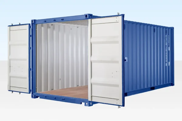 20FT Shipping Container Blue (RAL 5013) - Image 4