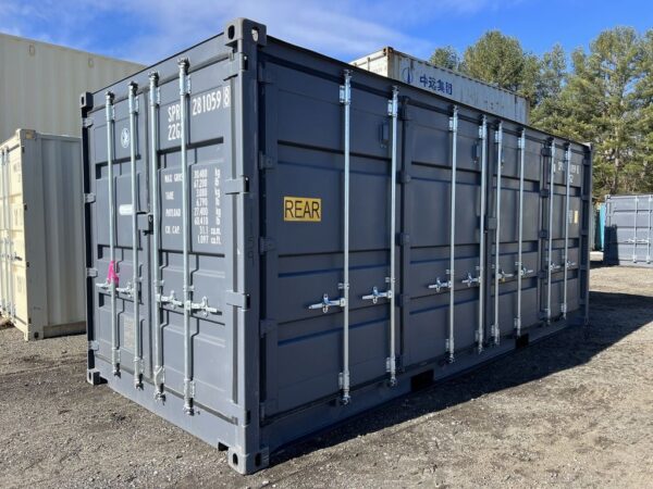 20' Storage Container One Trip Open Side Standard Height