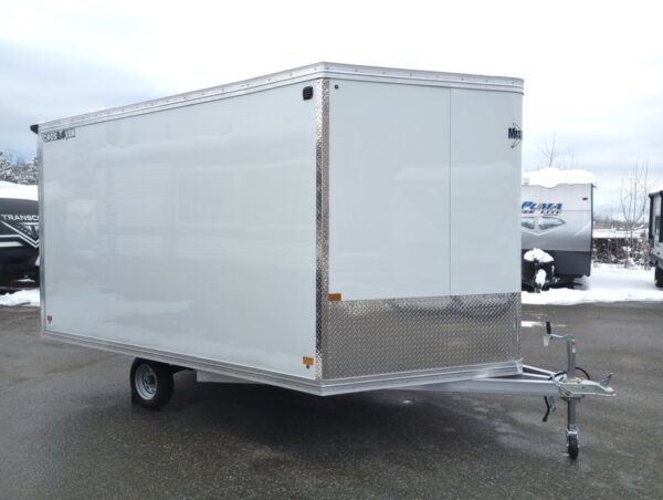 2024 Mission Trailers 101x12 Aluminum 2 Place Crossover 3.0 w/Side X Side Pkg, Rear Canopy - Image 9