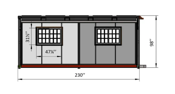 Mobile Expandable Prefabricated House 20ft - Image 9