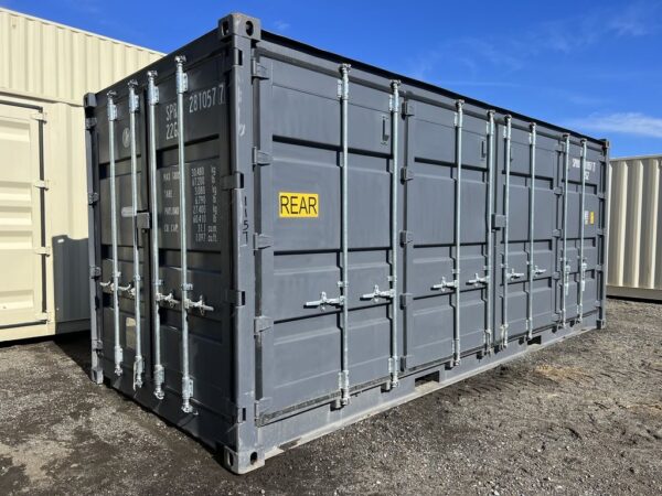 20ft Shipping Container Standard Height One Trip Open Side