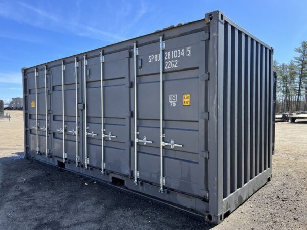 20ft Storage Container Standard Height Open Side New - Image 4