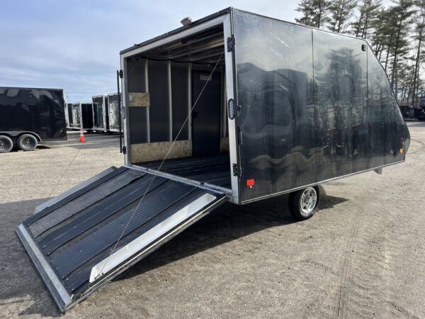 2021 Mission Trailers 101x12 Aluminum 2-Place Crossover/Hybrid w/Blackout PKG - Image 12